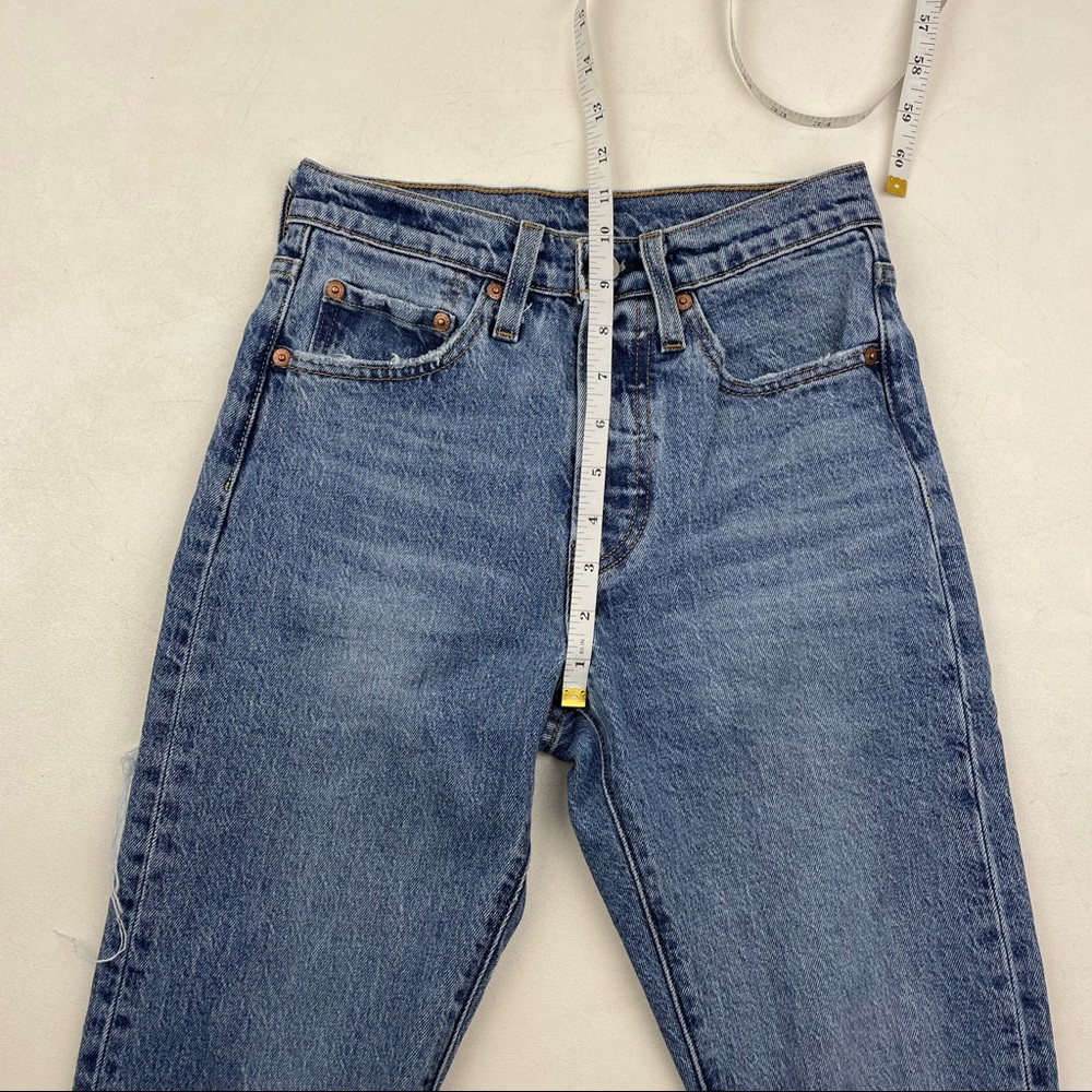 Levi’s 501 High Rise Ass Rip / Butt Rip Jeans - Picture 3 of 7
